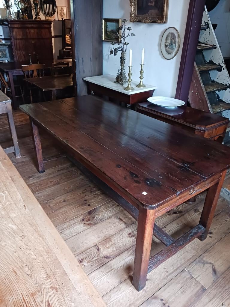 Franse Kersenhouten Tafel, Antiek en Kunst, Antiek | Meubels | Tafels, Ophalen