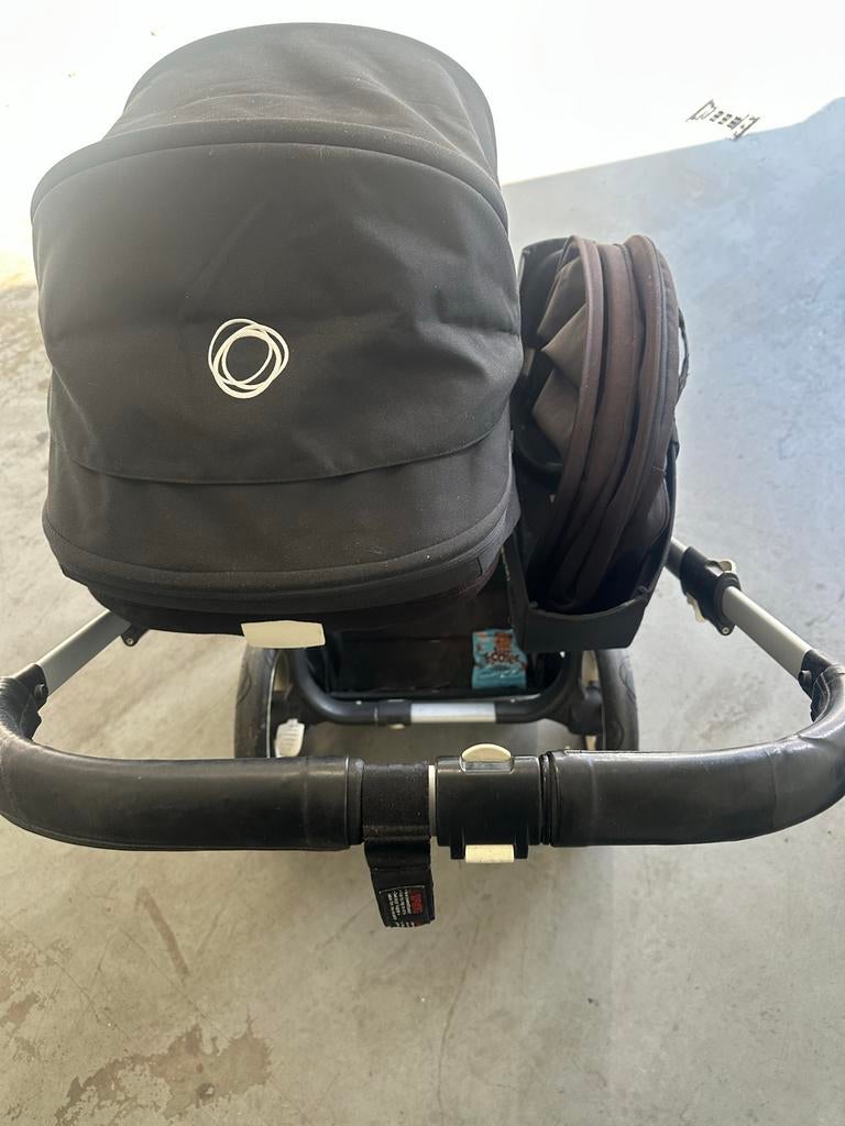 Bugaboo Donkey 2 Duo kinderwagen met reiswieg, Kinderen en Baby's, Kinderwagens en Combinaties, Ophalen, Gebruikt, Combiwagen