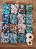 Groot pakket wasbare luiers Bamboolik, Kinderen en Baby's, Badjes en Verzorging, Ophalen of Verzenden, Gebruikt, Overige typen