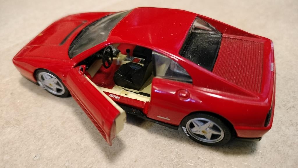 Super gedetailleerde FERRARI 348 GTB  1/43, Hobby en Vrije tijd, Modelauto's | 1:43, Ophalen of Verzenden, Zo goed als nieuw, Auto