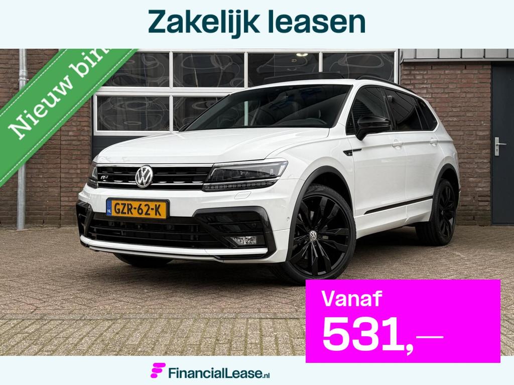 Volkswagen Tiguan Allspace 2.0 TSI 4Motion R-line 7p. Panoda, 4 cilinders, 1984 cc, 7 stoelen, Wit