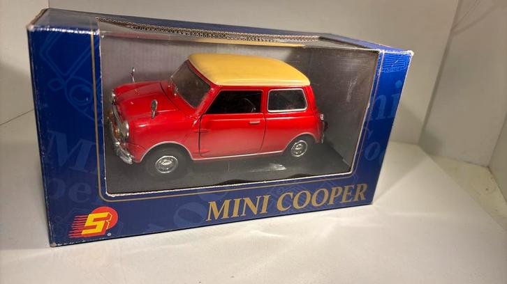 Mini cooper sunnyside  1.16, Hobby en Vrije tijd, Modelauto's | 1:18, Zo goed als nieuw, Overige merken, Ophalen of Verzenden