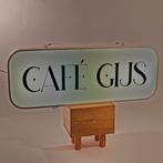 Verlicht uithangbord 'CAFÉ GIJS' - Letters niet verlijmd, Gebruikt, Vintage, Industrieel, Retro, Onbekend, Ophalen of Verzenden