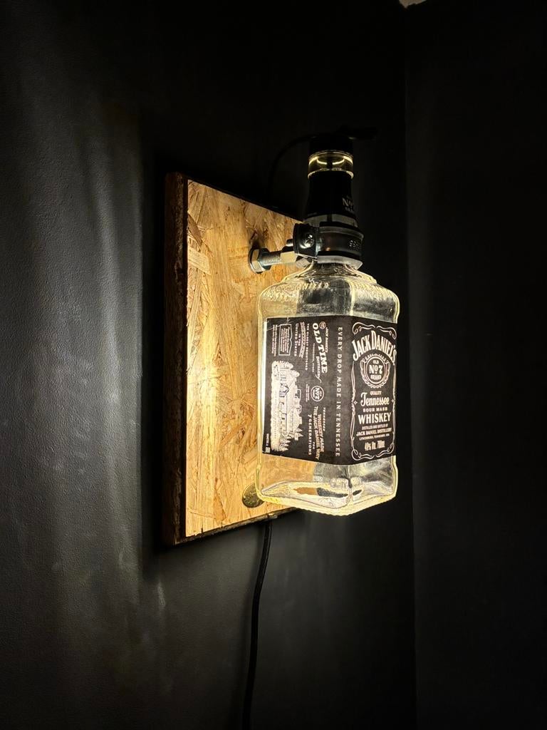 Jack Daniel’s wandlamp, Ophalen of Verzenden, Nieuw, Glas, Mancave. Vaderdag