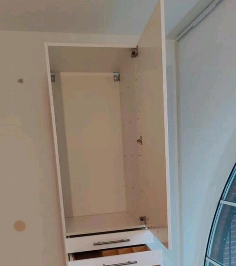 Ikea deur Voxtrop hoogglans wit, Doe-het-zelf en Verbouw, Platen en Panelen, Ophalen of Verzenden