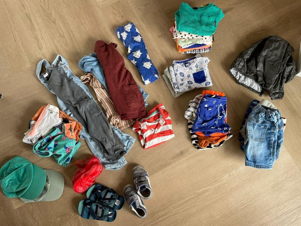 Jongens voorjaar-zomer pakket Z8 / Phil&Phae maat 74-80, Ophalen of Verzenden, Gebruikt, Jongetje, Overige typen