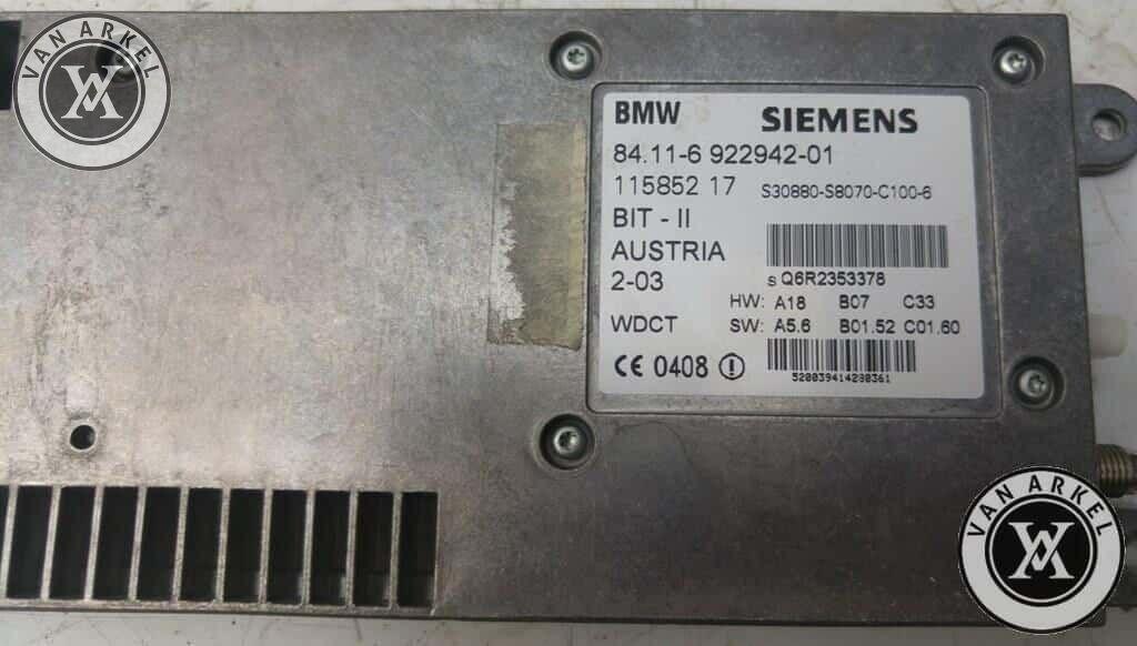 Bmw 3, 5, 7, X5 Serie E46 E39 E38 E53 telefoon module, Gebruikt, -, -, Ophalen of Verzenden