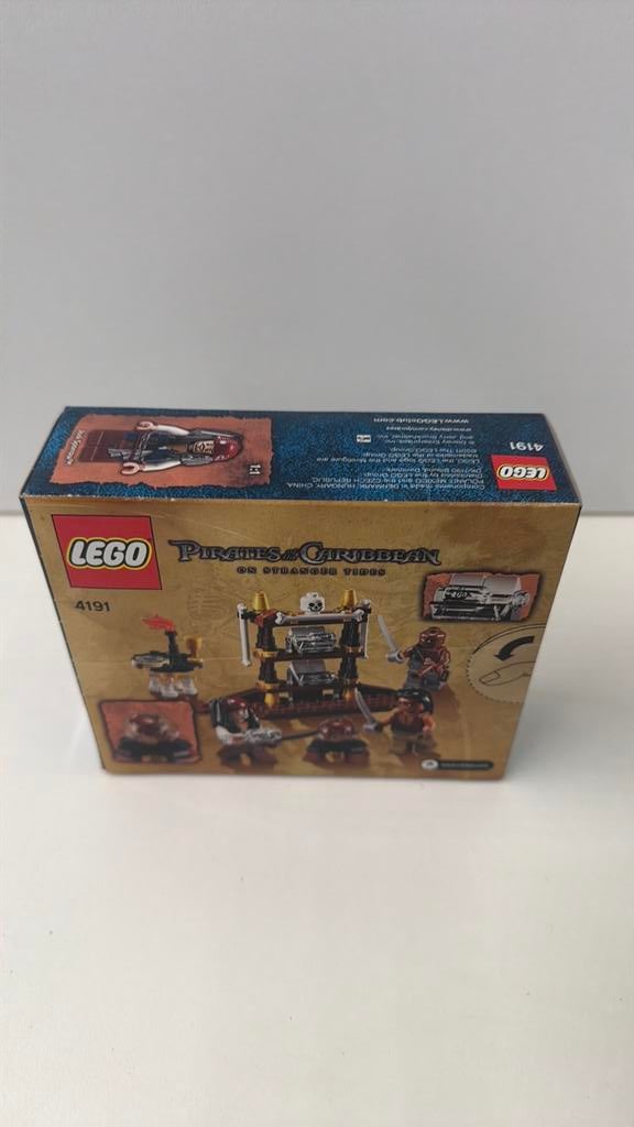 LEGO Pirates of the Caribbean 4191 Captain's Cabin, Ophalen, Nieuw, Complete set, Lego