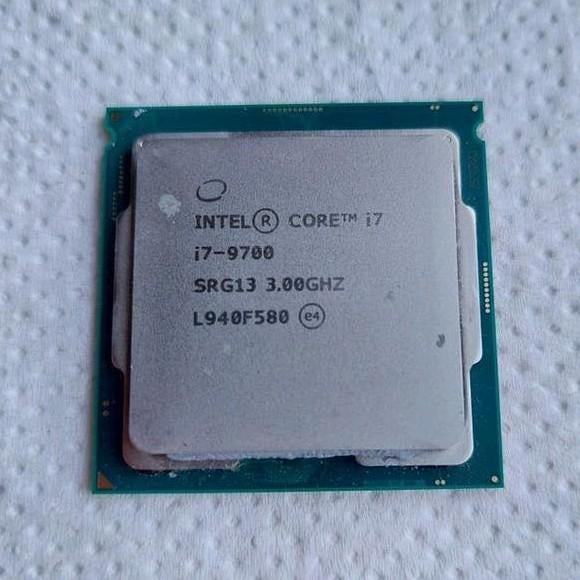 Intel Core i7 9700 CPU Processor, Computers en Software, Processors, LGA 1151, Gebruikt, Ophalen of Verzenden, 3 tot 4 Ghz