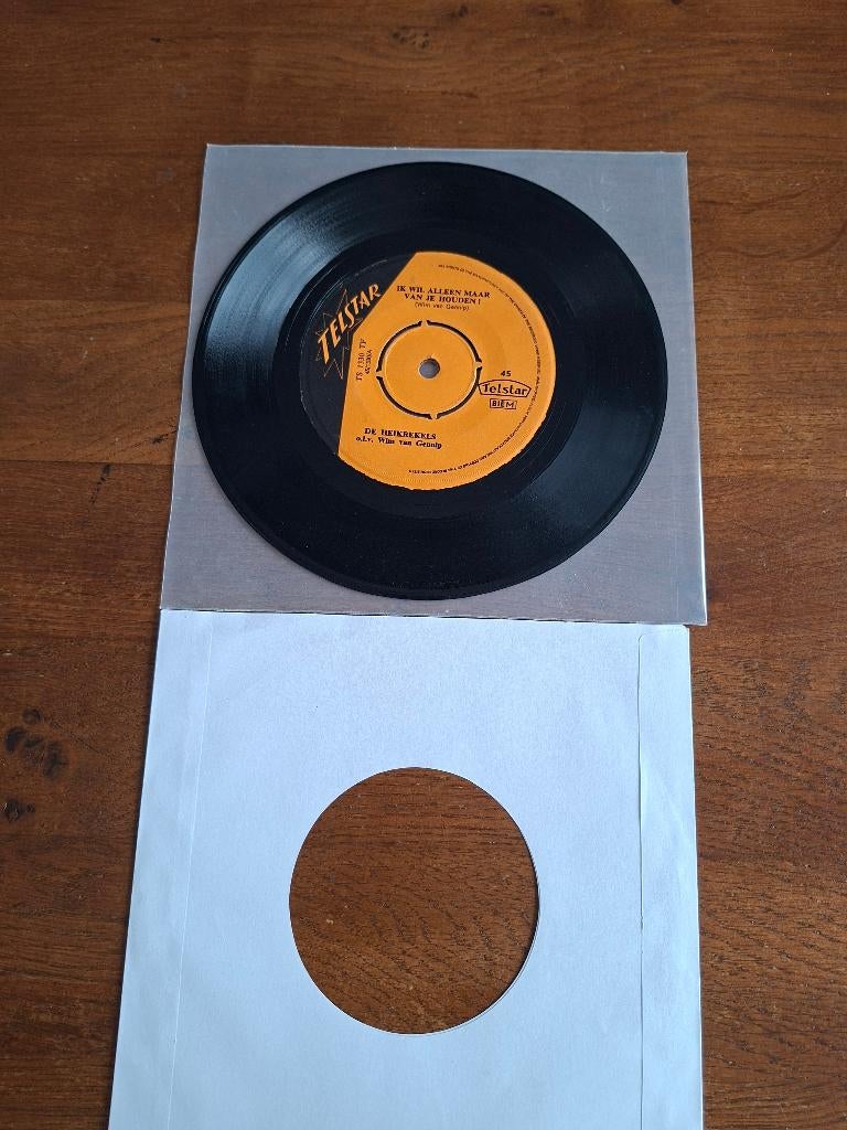 De heikrekels, bella maria, Cd's en Dvd's, Vinyl Singles, 7 inch, Single, Ophalen of Verzenden, Zo goed als nieuw