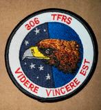 306 TFRS Embleem / Badge, Verzamelen, Ophalen of Verzenden, Luchtmacht, Amerika, Embleem of Badge