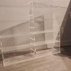 Hard plastic vitrinekast, Met plank(en), Kunststof, 100 tot 150 cm, Zo goed als nieuw