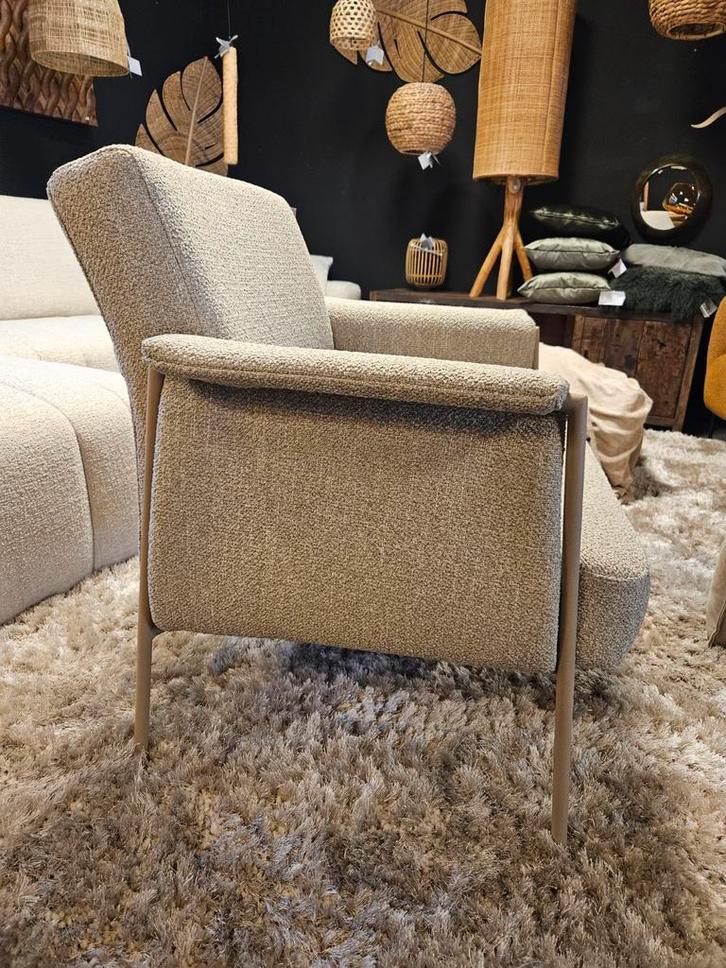 Fauteuil Vento syrak modern, Huis en Inrichting, Fauteuils, Nieuw, Stof, 50 tot 75 cm, Ophalen of Verzenden