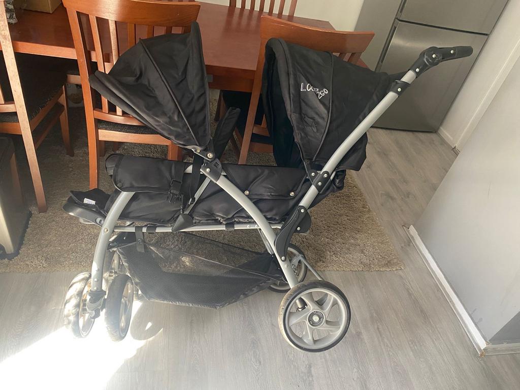 Duowagen, Gebruikt, Duowagen, Ophalen of Verzenden, Kinderwagen