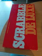 scrabble de luxe, Hobby en Vrije tijd, Ophalen of Verzenden, Gebruikt