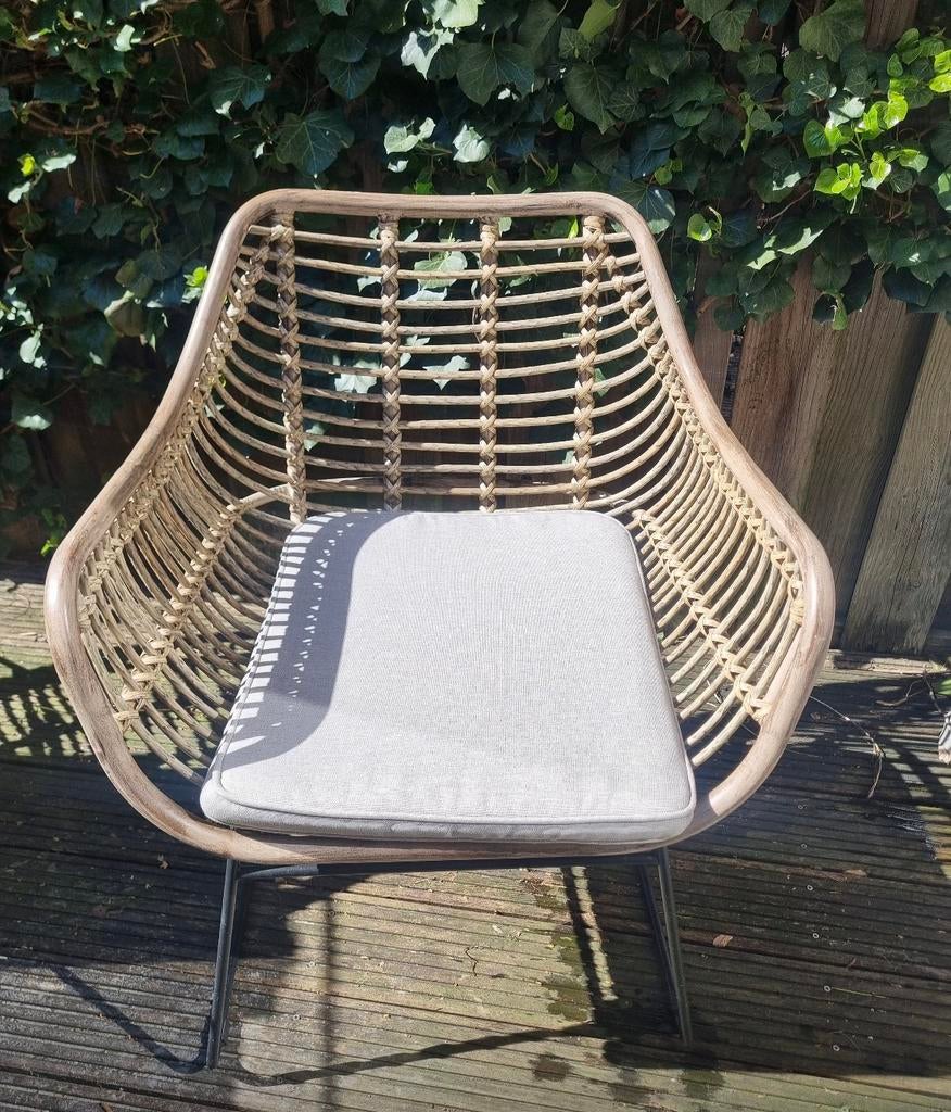Set van 4 tuinstoelen, Tuin en Terras, Tuinstoelen, Ophalen, Zo goed als nieuw, Kunststof