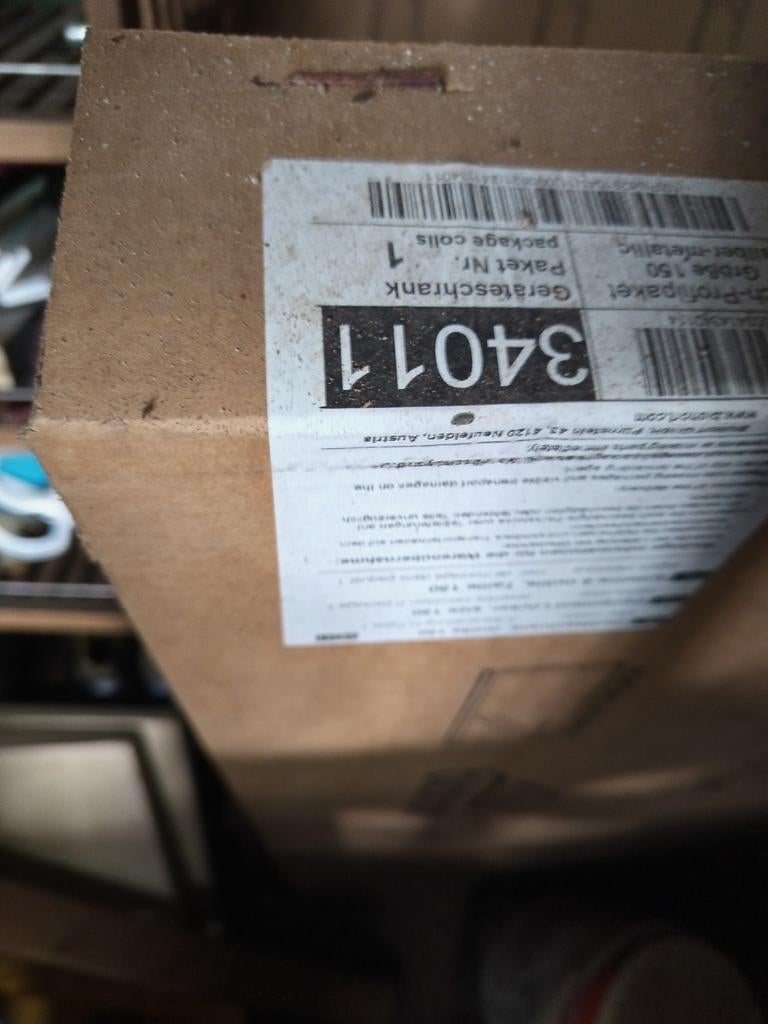 Biohort gereedschapsschuur, Ophalen, 50 tot 150 cm, Nieuw, 10 m² of meer