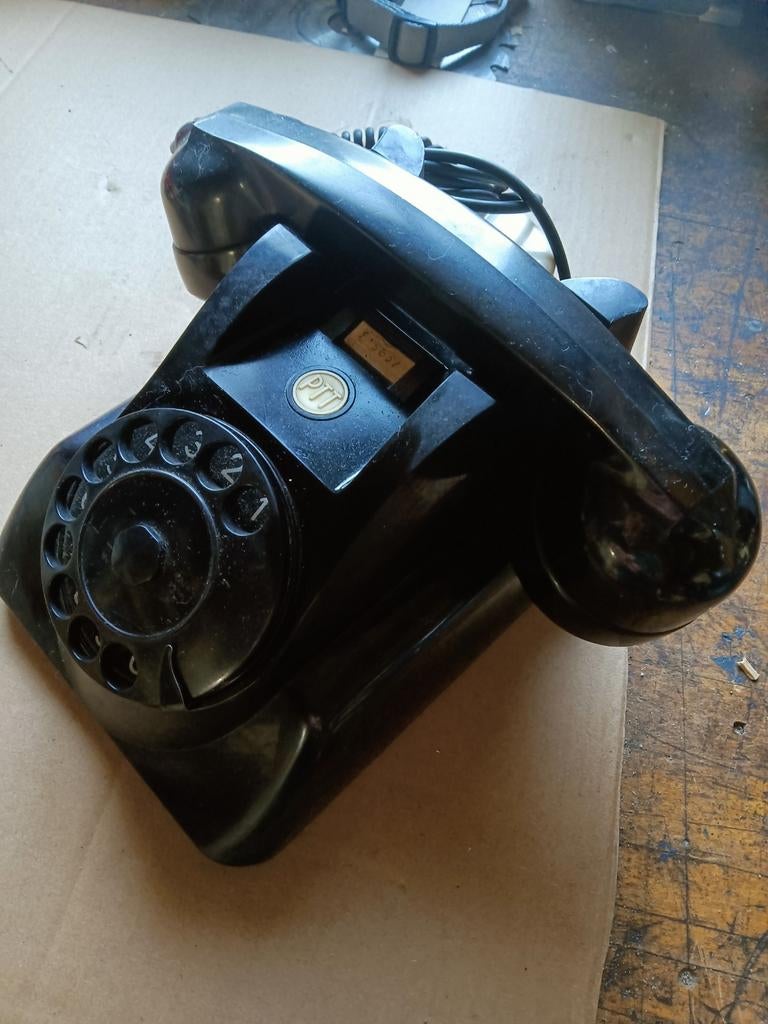 Oude bakelieten telefoon, Telecommunicatie, Vaste telefoons | Niet Draadloos, Ophalen