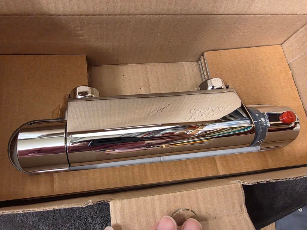 Hansa Prisma Thermostaatkraan (Nieuw), Ophalen of Verzenden, Nieuw, Chroom, Bad