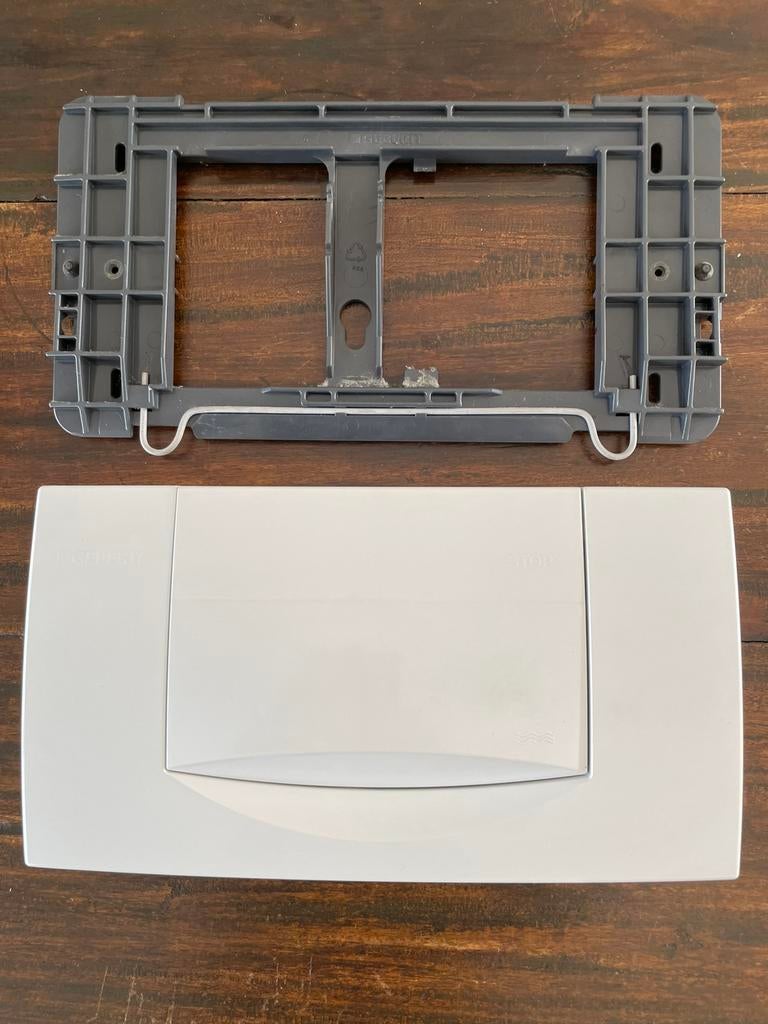 Geberit single flush drukplaat, Ophalen of Verzenden, Gebruikt, Toilet