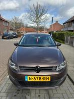 Volkswagen Polo 1.4 16V FSI 63KW 2013 Bruin, Auto's, Volkswagen, Voorwielaandrijving, 970 kg, Stof, Zwart