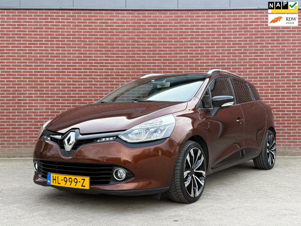 Renault Clio Estate 1.2 GT Automaat / Cruise / Trekhaak / PD, Euro 5, Gebruikt, 4 cilinders, Bruin