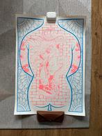 Trobbies tattoo backpiece print, Minder dan 50 cm, Gebruikt, Ophalen of Verzenden, Print