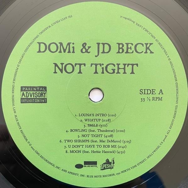 DOMi & JD Beck – Not Tight LP 180g Blue Note, Cd's en Dvd's, Vinyl | Jazz en Blues, 1960 tot 1980, Ophalen of Verzenden, 12 inch