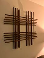 Houten wanddecoratie, Huis en Inrichting, Woonaccessoires | Wanddecoraties, Ophalen, Nieuw