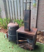 Bullet Smoker-Houtskoolroker & Compacte buitenkachel, Tuin en Terras, Ophalen, Gebruikt