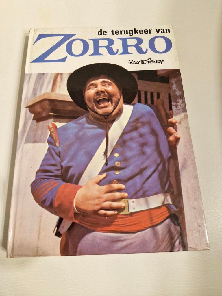 De terugkeer van Zorro - Walt Disney boek, Boeken, Ophalen of Verzenden