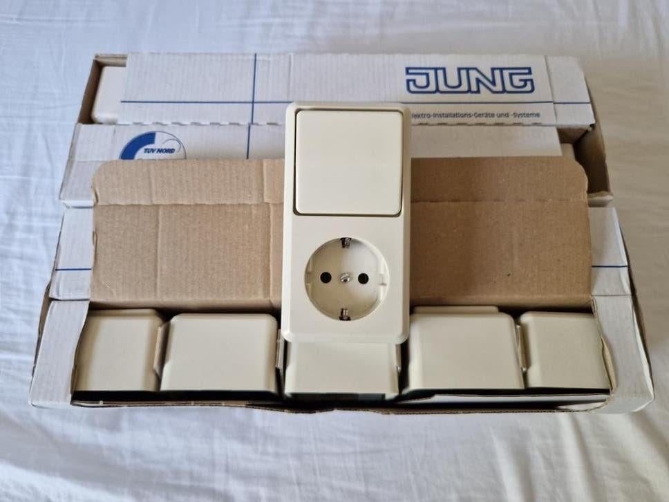 Schakelmateriaal Jung nieuw, Ophalen of Verzenden, Nieuw, Stopcontact