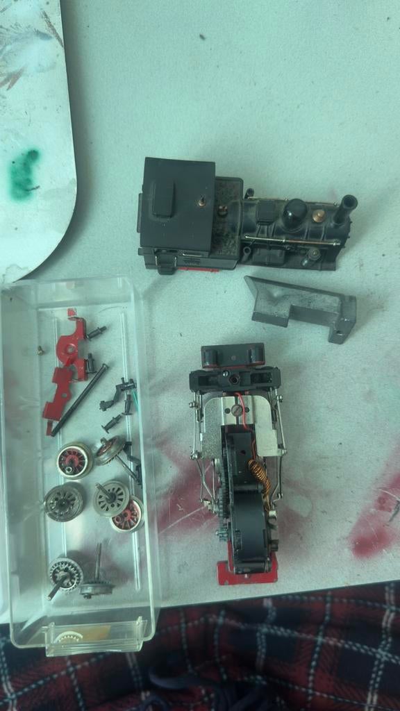 Fleischmann 1315 Donorlok (compleet) | modelspoor h0, Gebruikt, Fleischmann, Ophalen of Verzenden, Analoog