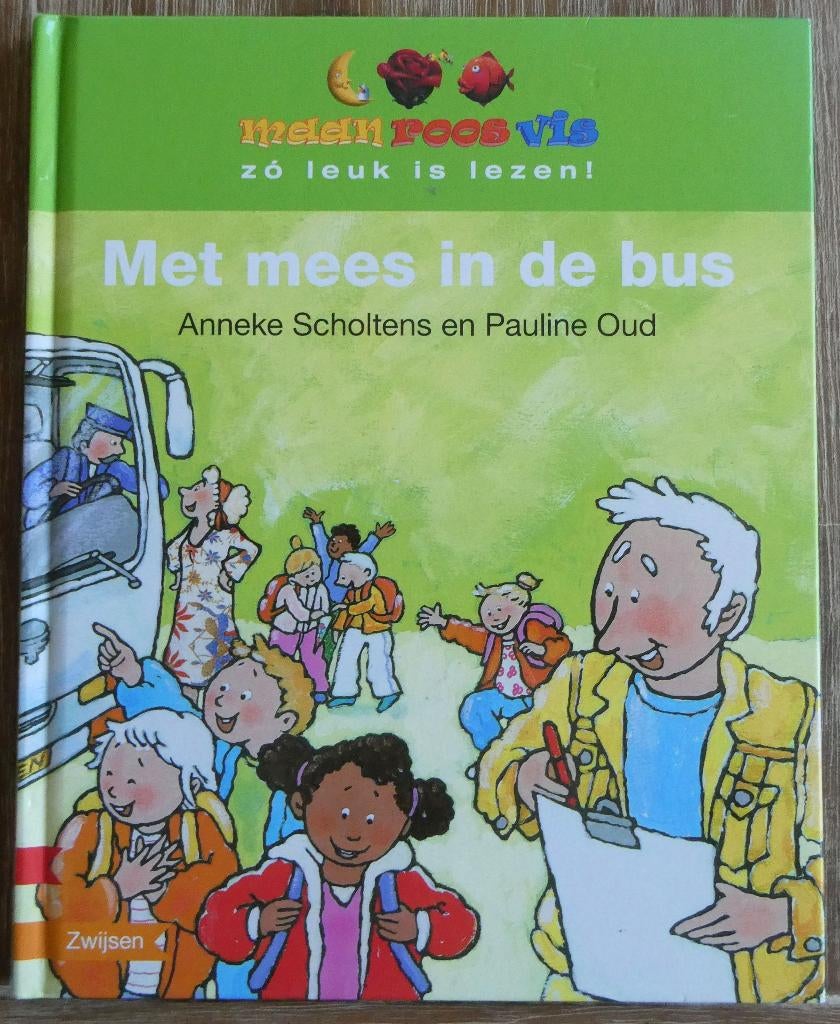 Met mees in de bus - AVI E3 - Groep 3 - Maan Roos Vis, Ophalen of Verzenden, Zo goed als nieuw, Anneke Scholtens, Fictie algemeen