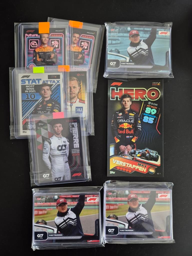 Formule 1 Topps Stat Attax Collectie - Diverse Kaarten, Ophalen of Verzenden, Gebruikt, Overige sporten, Spelerskaart