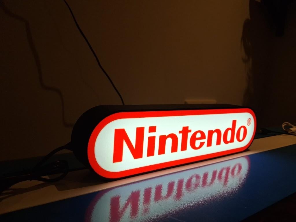 Lichtbak Nintendo, Ophalen of Verzenden, Nieuw, Lichtbak of (neon) lamp