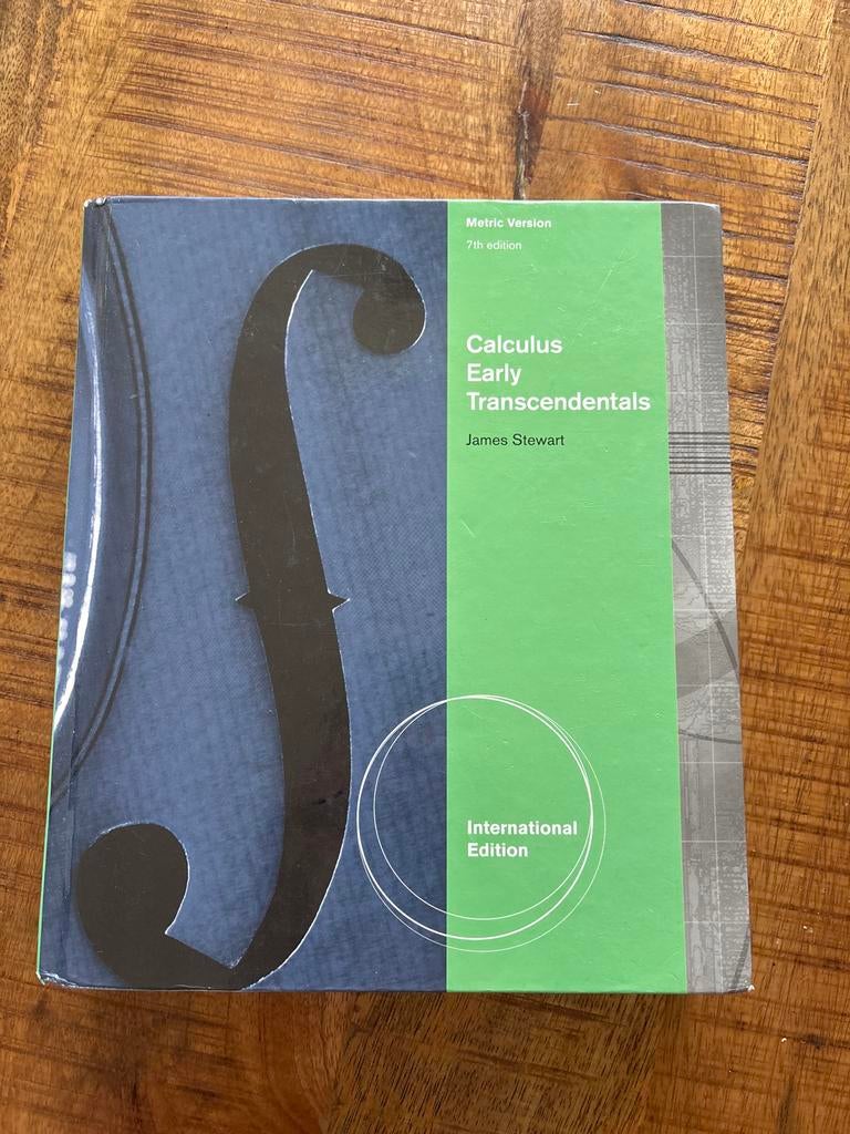Calculus Early Transcendentals - James Stewart, Boeken, Studieboeken en Cursussen, Ophalen of Verzenden, Beta, Gelezen, WO