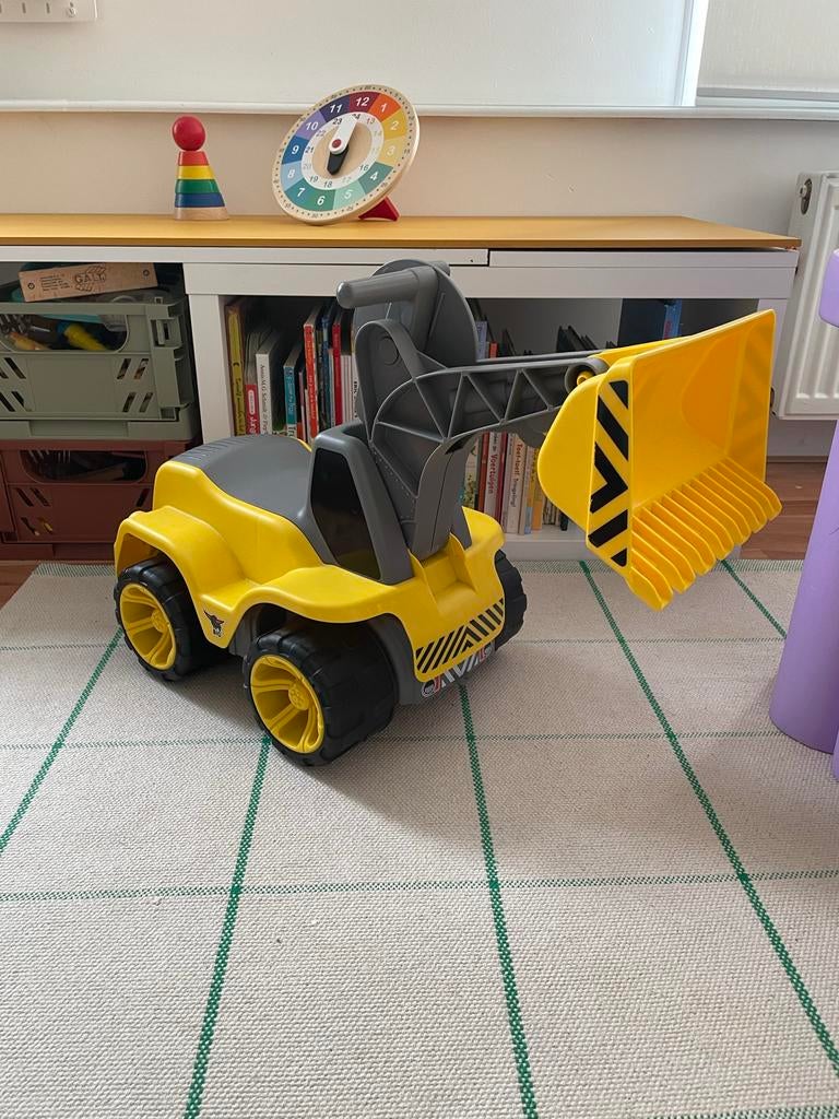Kinder bulldozer, Ophalen, Zo goed als nieuw, Loopvoertuig