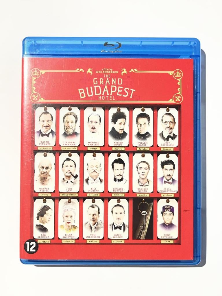 The Grand Budapest Hotel (2014) Wes Anderson Blu-ray, Cd's en Dvd's, Ophalen, Zo goed als nieuw, Drama