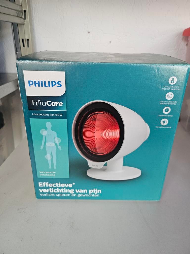 Philips Infracare Warmtelamp 150W - Nieuw in Doos, Witgoed en Apparatuur, Ophalen of Verzenden, Nieuw, Overige typen