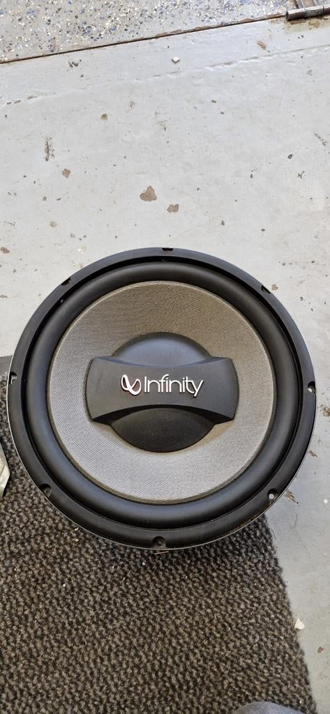 2  Subwoofers en Versterker, Gebruikt, Subwoofer, 120 watt of meer, Ophalen