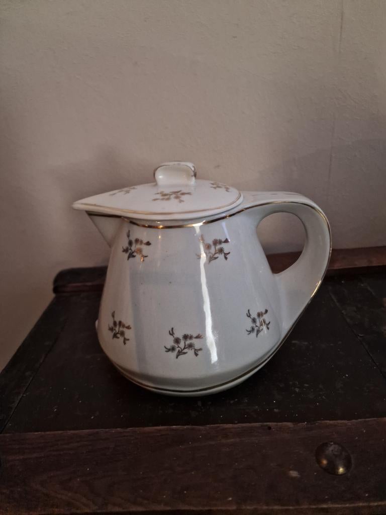 Oud france  kan met zeef deksel of theepot ?, Antiek en Kunst, Ophalen of Verzenden