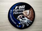 RNLAF 311 Squadron F-16 Fighting Falcon swirl patch, Verzenden, Luchtmacht, Nederland, Embleem of Badge