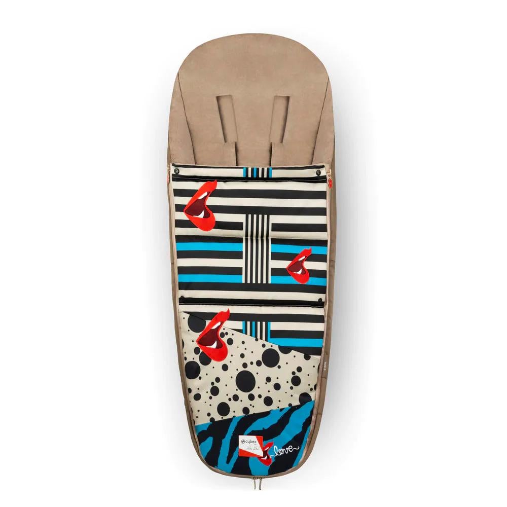 Cybex Platinum voetenzak (One Love), Kinderen en Baby's, Kinderwagens en Combinaties, Zo goed als nieuw, Overige merken, Ophalen of Verzenden