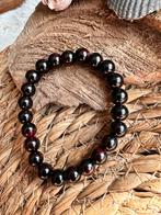 Boho Armband met Donkerrode Kralen, Overige materialen, Nieuw, Ophalen of Verzenden, Met bedels of kralen