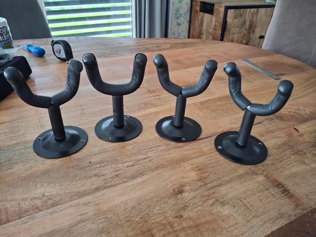 Gitaar wand beugels 4 x, Ophalen of Verzenden, Koper of Brons