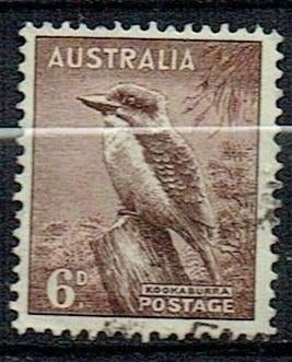 Australie 1937 Tropische Vogel Kookaburra, Verzenden, Gestempeld, Dier of Natuur