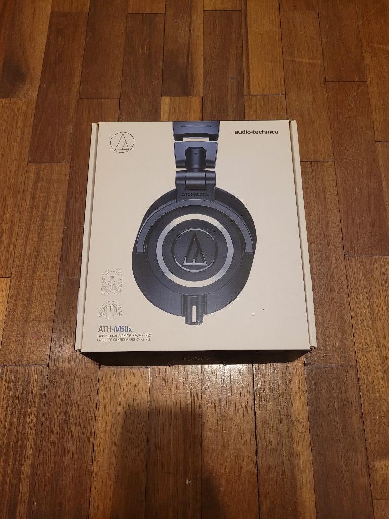 Audio-Technica ATH-M50x, Audio, Tv en Foto, Koptelefoons, Overige merken, Surround, Ophalen of Verzenden, Zo goed als nieuw