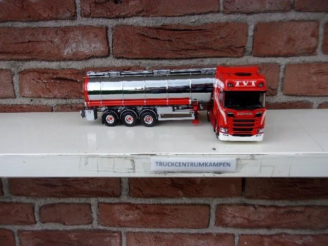 Tekno  Scania  Next  Gen  R 450  van  T.V.T., Hobby en Vrije tijd, Modelauto's | 1:50, Ophalen of Verzenden, Nieuw, Bus of Vrachtwagen
