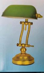 Mooie replica notarislamp, nieuw in verpakking, Nieuw, Ophalen of Verzenden, Glas, Klassiek, Notarislamp, Bankers lamp